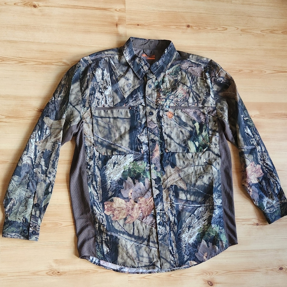 Mossy oak gamewinner cool hunting shirt